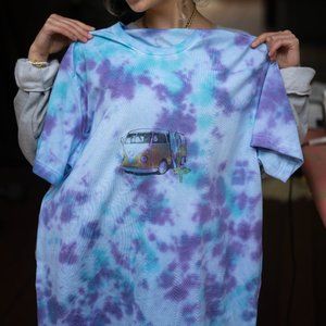 Printed Tie Dye Tee
